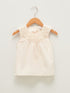 LC Waikiki Crew Neck Basic Baby Girl Blouse